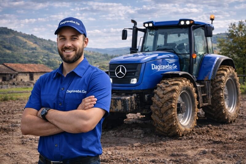 ტრაქტორის სერვისი თბილისში